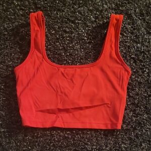 Adanola Red Crop Top